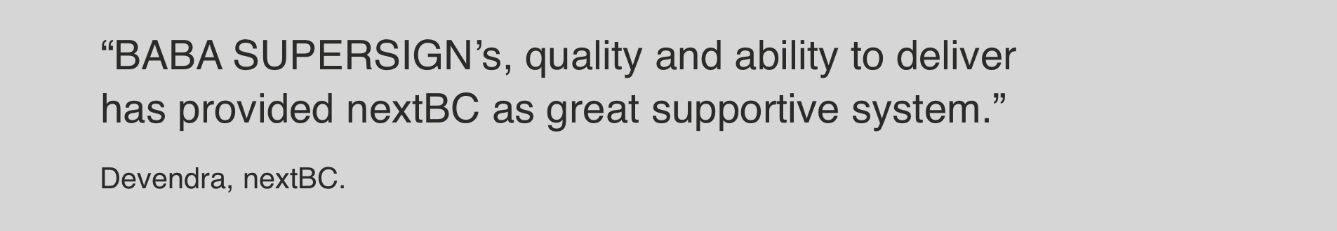 Our strength is design, develop, deliver